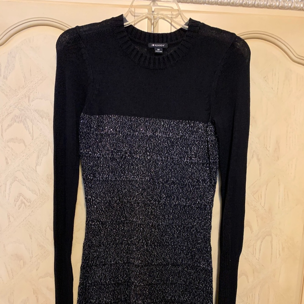 Sparkly Sweater Dress